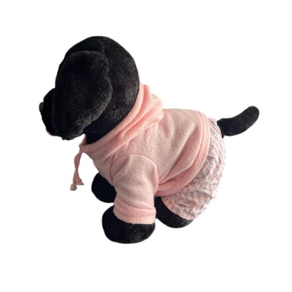 BUILD A BEAR WORKSHOP Black Dog PROMISE PETS 15" Black Labrador No Collar **READ - Picture 1 of 13